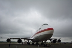 政府専用機B-747-400