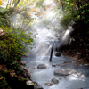 登別　大湯沼川天然足湯