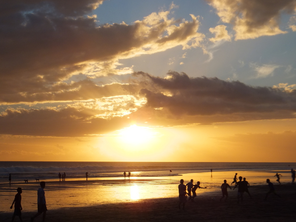 バリの夕日