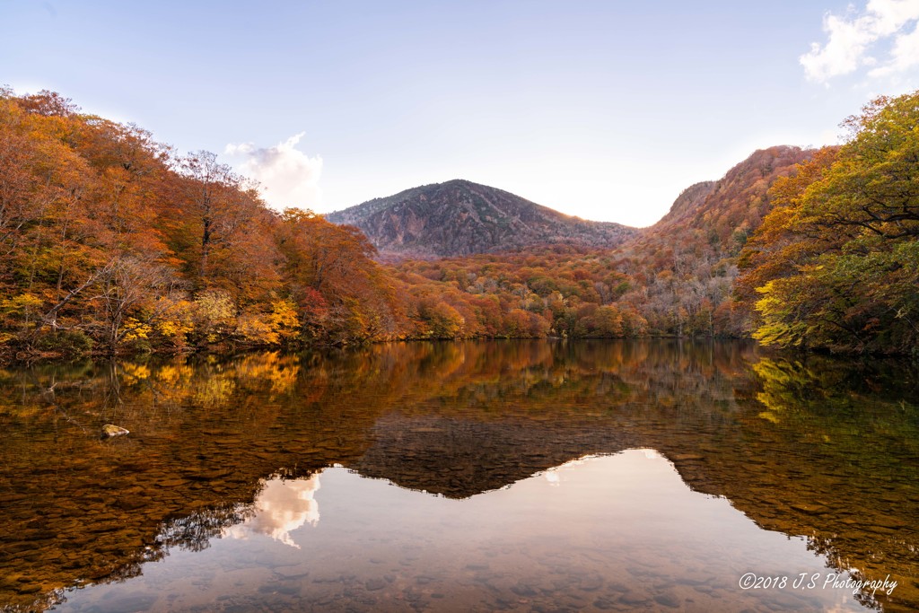 赤沼の紅葉