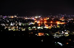 故郷の夜景