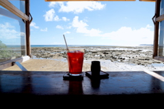 沖縄海の見える茶屋