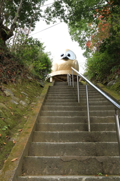 栃木県と茨城県の県境にあるふくろうの神社