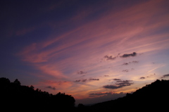 蓼科の夕暮れ