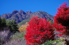 三つ峠を望む