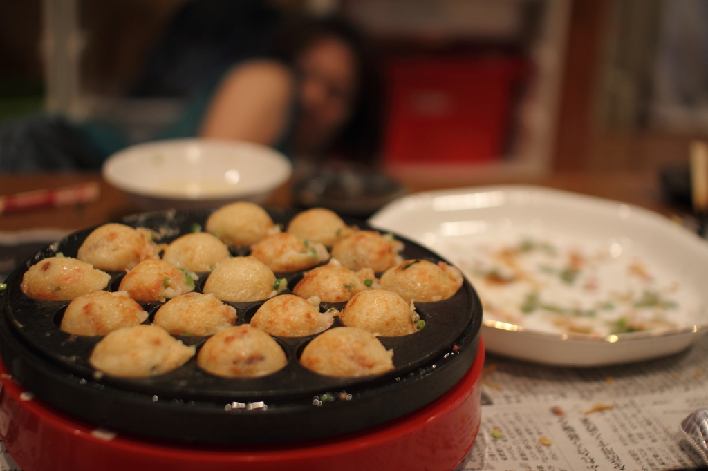 たこ焼きパーティー？