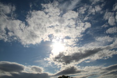 10月某日の空