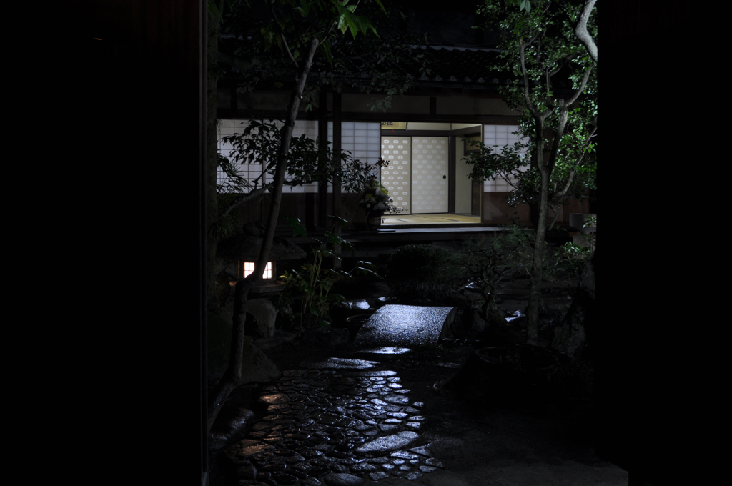 吉井邸の開かずの門