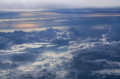 上空30,000ftから