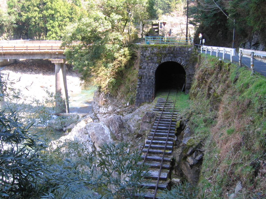 廃線のある風景