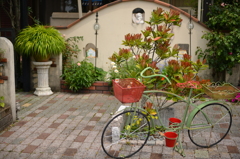 自転車のある風景