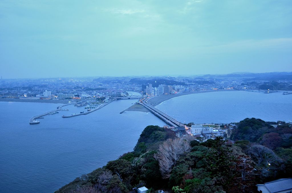 江ノ島展望塔より