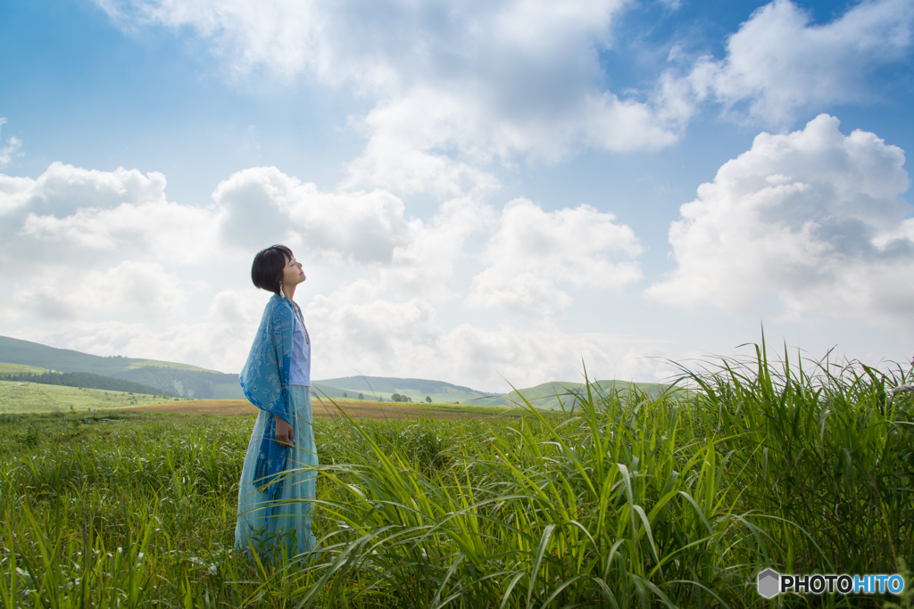 大空と大地の中で…♪