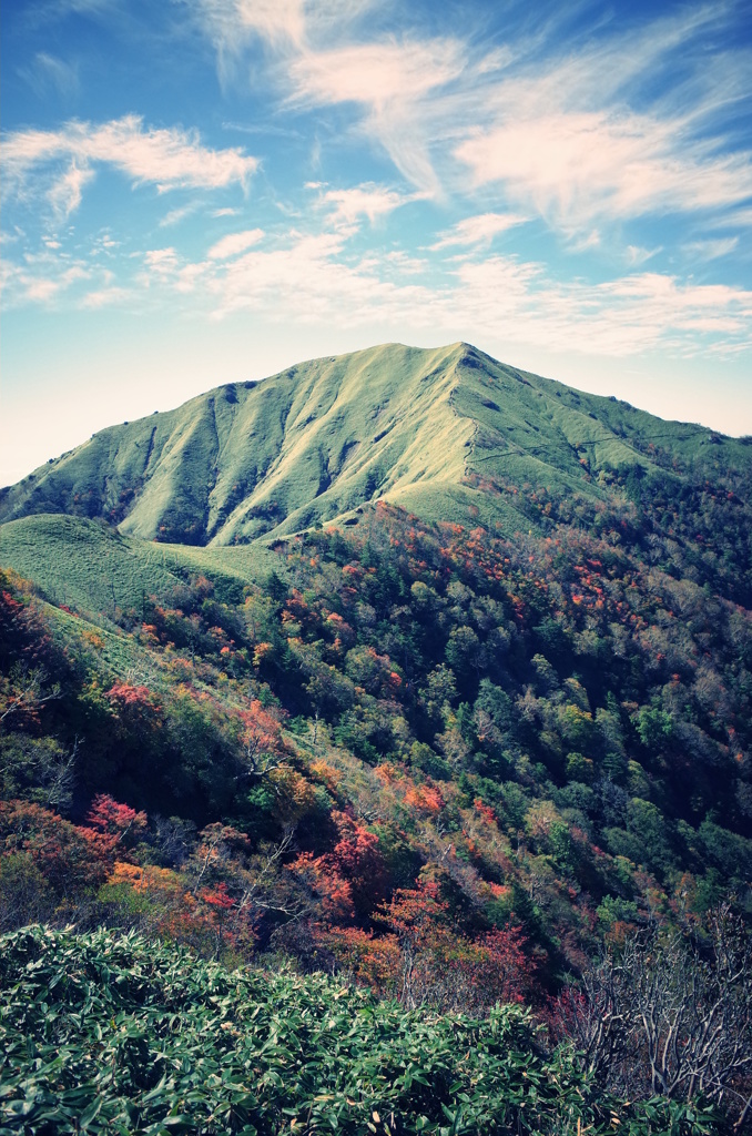 紅葉の剣山-10月の四国の旅①-