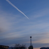 飛行機雲　1