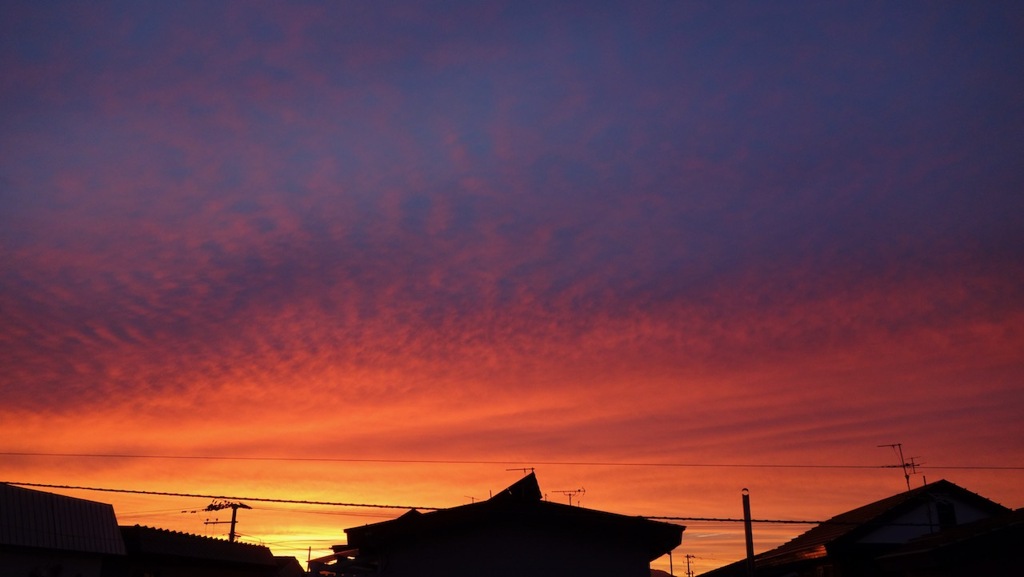 9月2日の夕焼け