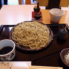 初めて行ったお蕎麦屋さん