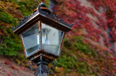 明治館の外灯