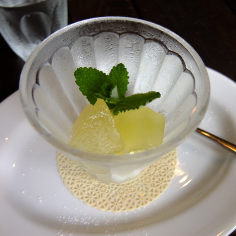 冷たいデザート