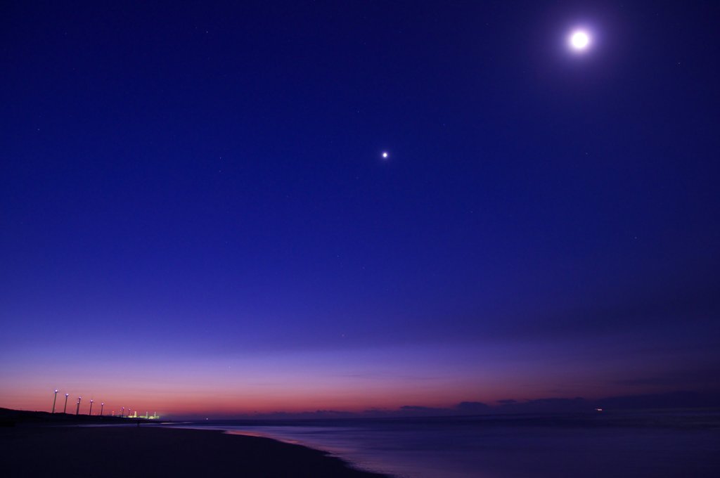 夜明けの静寂