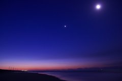 夜明けの静寂