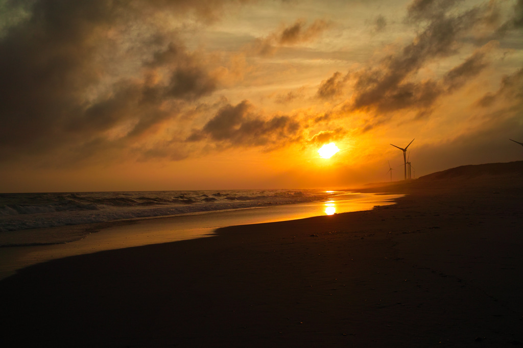 8月15日夕景
