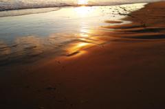 夕日の写り