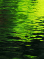 緑の流れ
