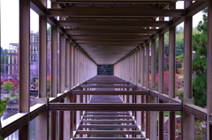 橋の端