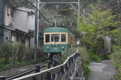 御霊神社前にて