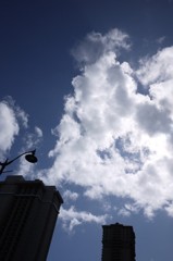 帰る日の空
