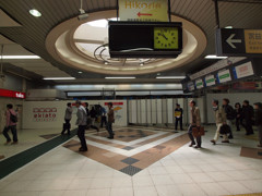 使えない改札