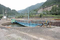水上駅の転車台