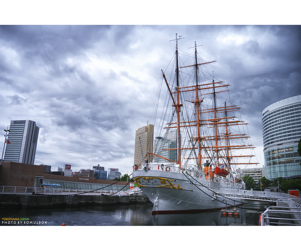 みなとみらいの日本丸