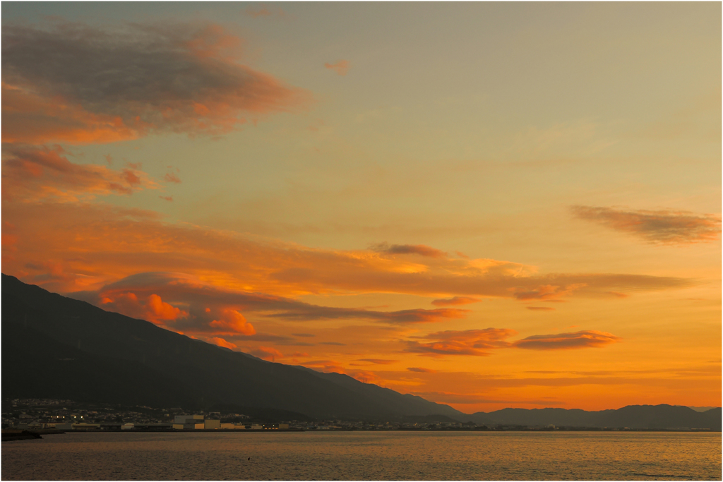 夕焼け空