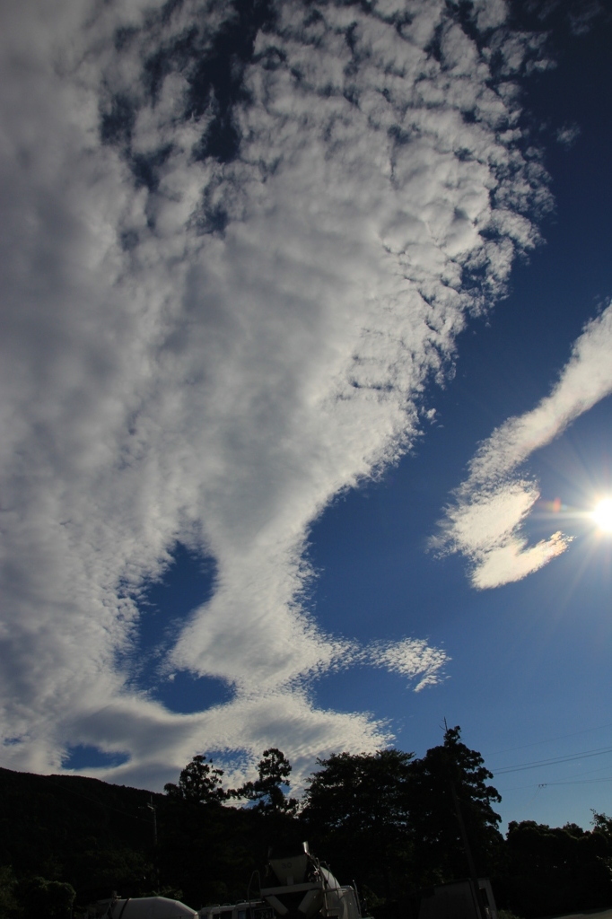 空。雲。