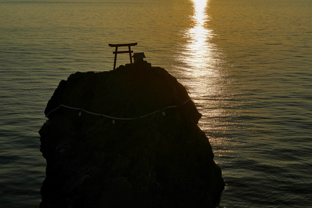 伊予灘の夕景