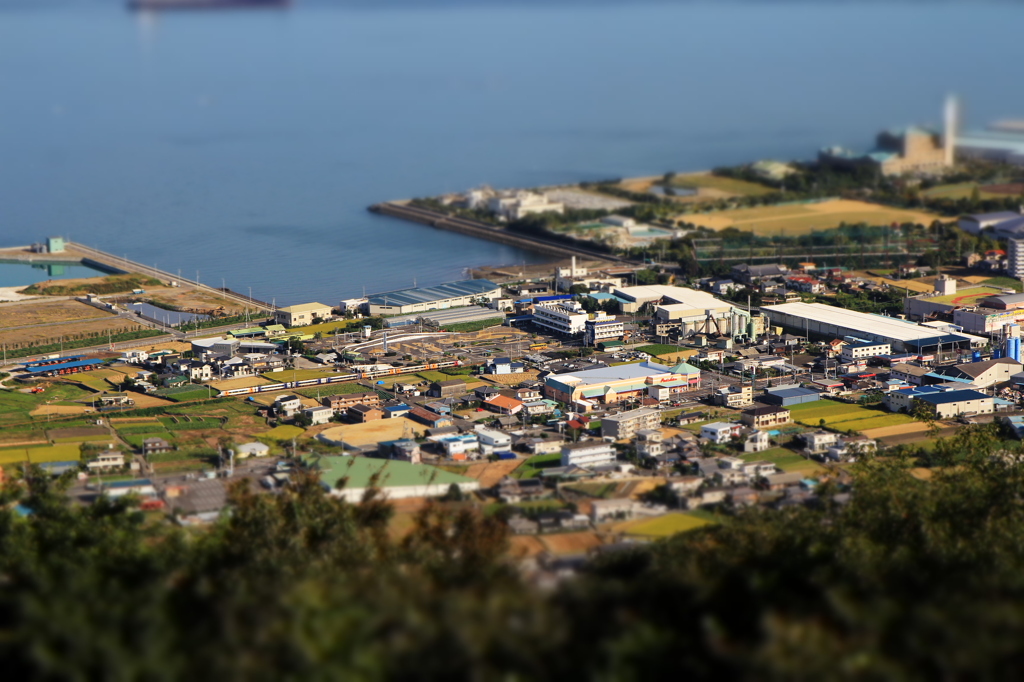我が町を見下ろす