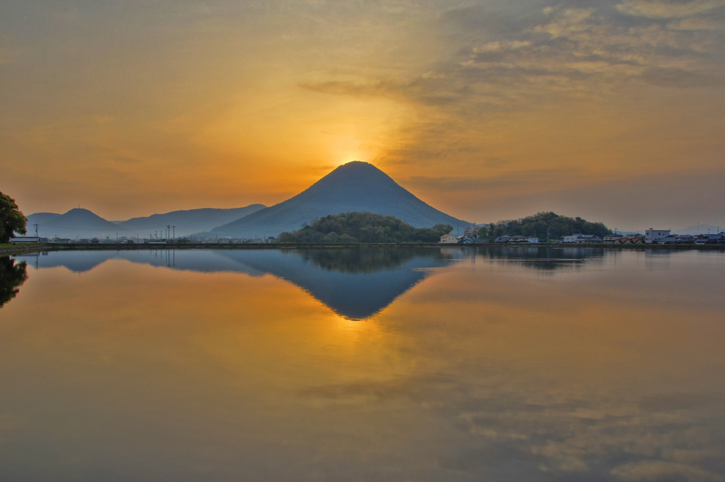 讃岐富士でHDR