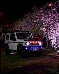 夜桜ジムニー