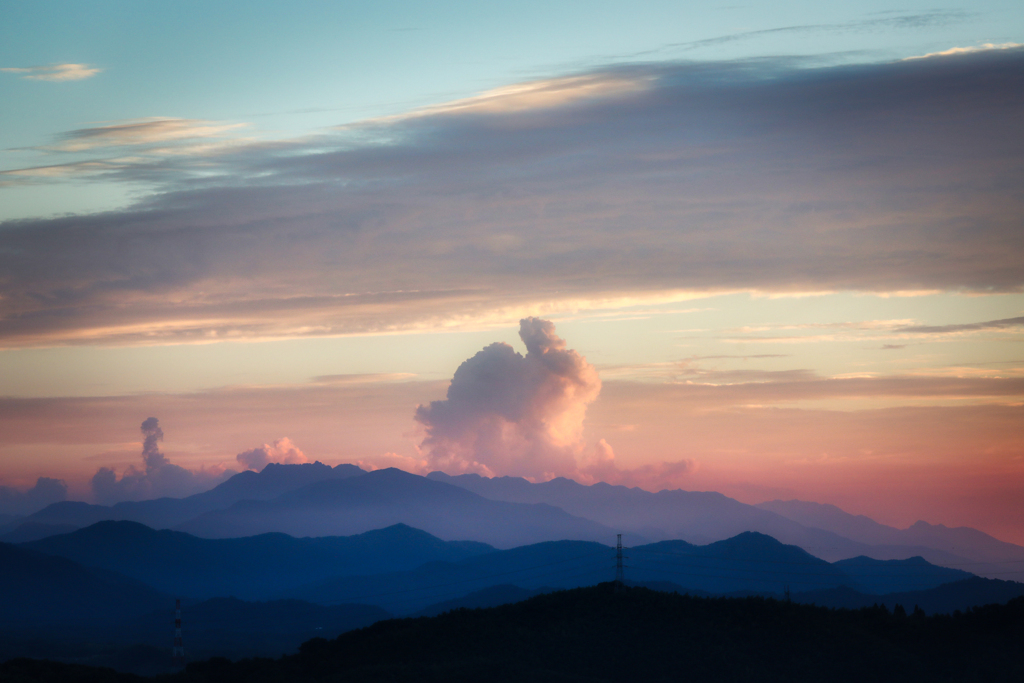 ウサギ年ならではの雲