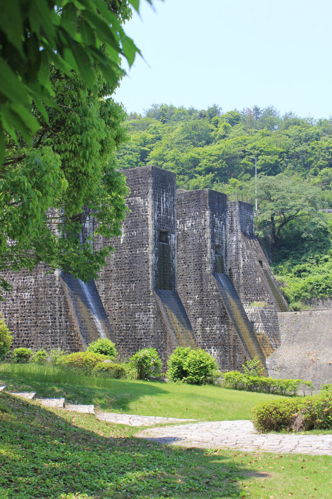 新緑の豊稔池ダム