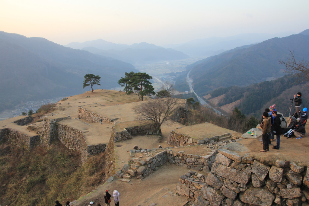 天空の城「竹田城」