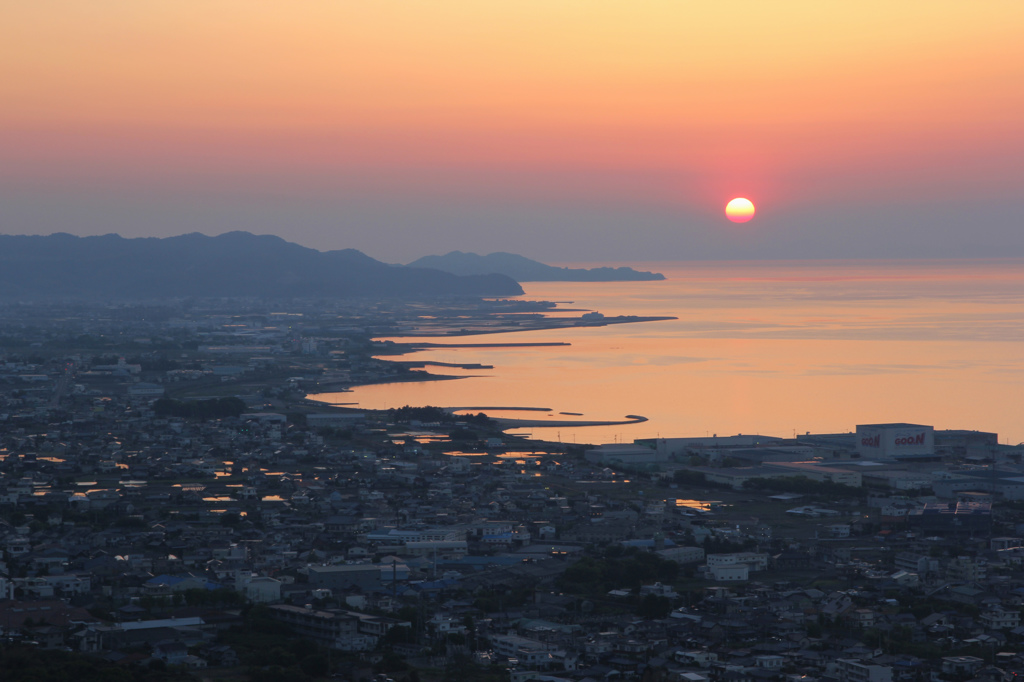 瀬戸の夕景