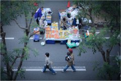 日曜市をゆく