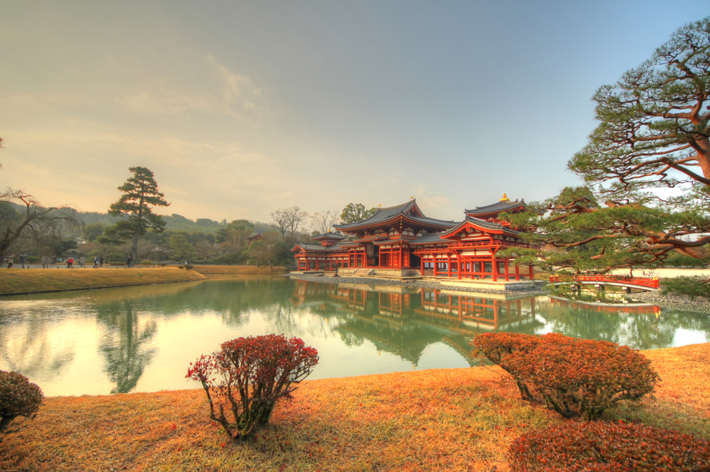 夜明けの平等院