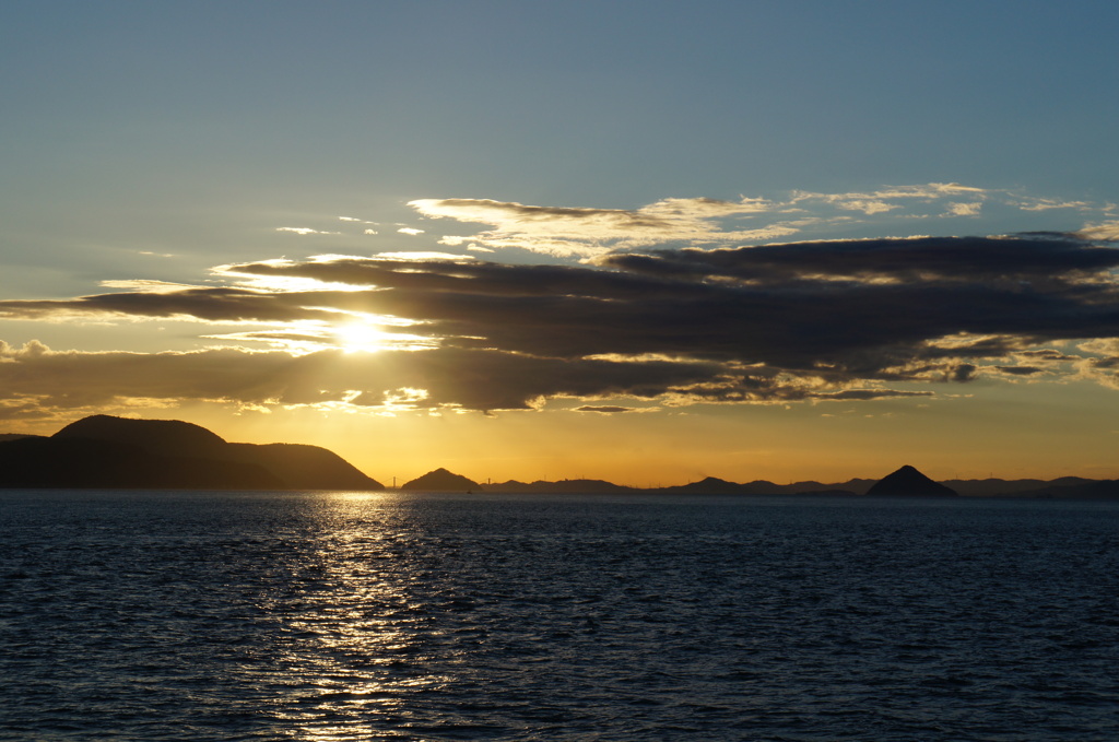 2012年、夏、高松。夕景