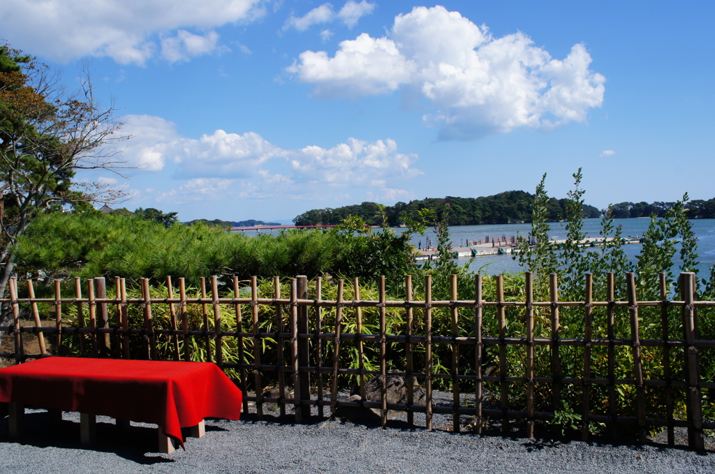 日本三景松島にて