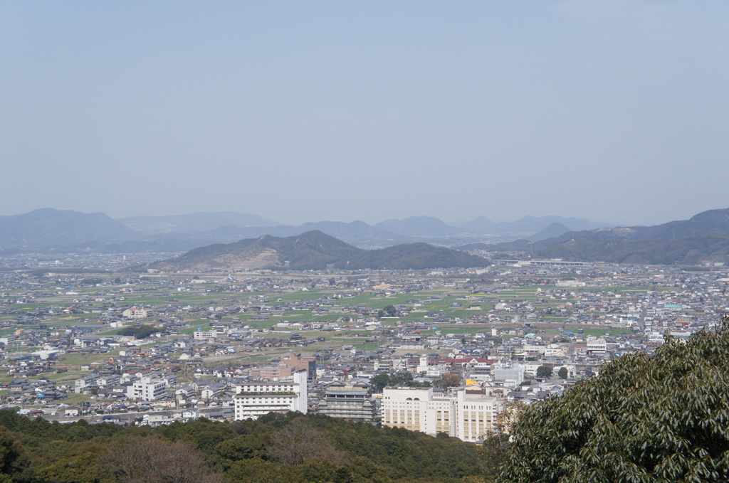こんぴらさんの上から。その1