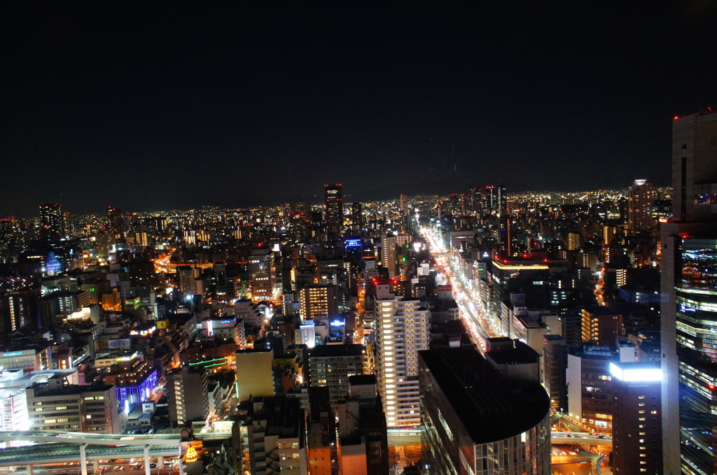 東梅田の夜景